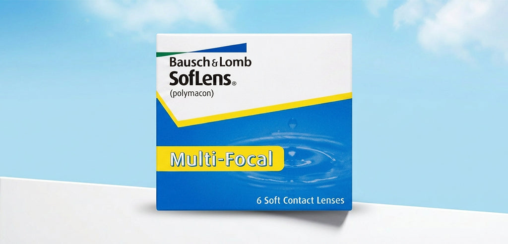 Softlens Multifocal Power Contact Lenses - 6 Lens Pack