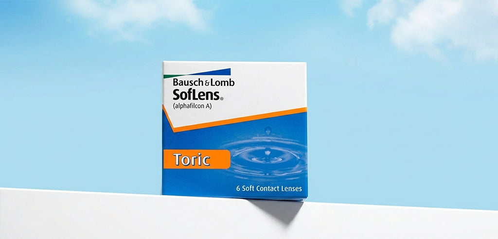 Softlens Montly Toric Power Contact Lenses - 6 Lens Pack