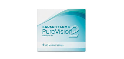 Purevision Monthly Spherical Power Contact Lenses - 6 Lens Pack