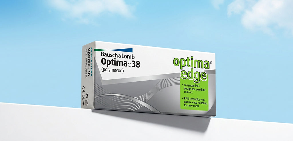 Optima Yearly Spherical Power Contact Lenses - 1 Lens Pack
