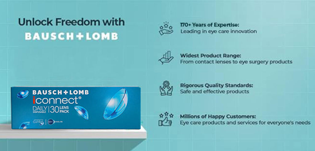 iconnect Daily Spherical Power Contact Lenses - 30 Lens Pack