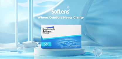 Softlens Monthly Spherical Power Contact Lenses - 6 Lens Pack