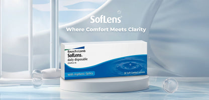 Softlens Daily Spherical Power Contact Lenses - 30 Lens Pack