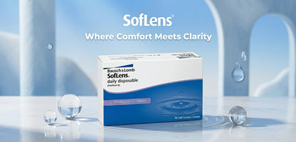 Softlens Daily Spherical Power Contact Lenses - 90 Lens Pack