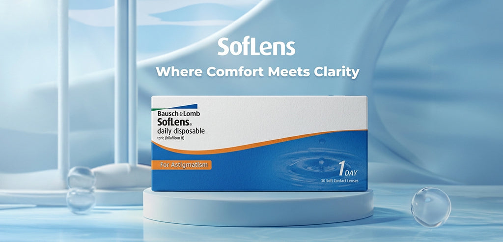 Softlens Daily Toric Power Contact Lenses - 30 Lens Pack