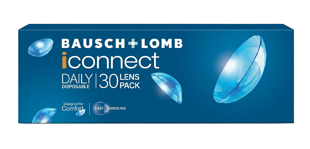 iconnect Daily Spherical Power Contact Lenses - 30 Lens Pack