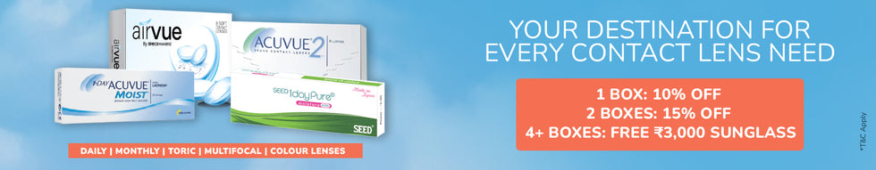 Buy Contact Lenses & Eye Lens Online - Specsmakers | Frame your World