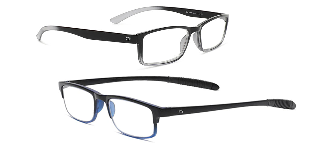 Full Frame Rectangle TR90 Reading Glasses