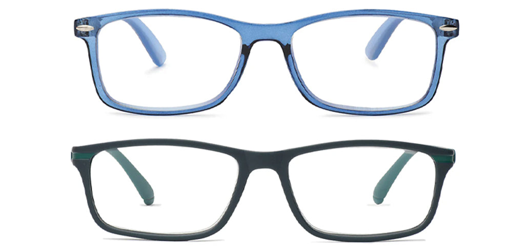 Full Frame Rectangle TR90 Reading Glasses
