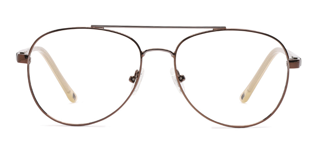 Specsmakers Happster Unisex Eyeglasses Half_Frame Pilot Medium 50 SM X –  Specsmakers Opticians PVT. LTD.