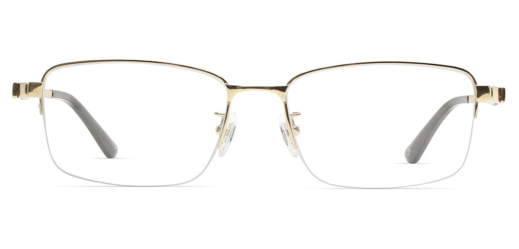 Specsmakers Lightanium Unisex Eyeglasses Halfframe Rectangle Oversized ...