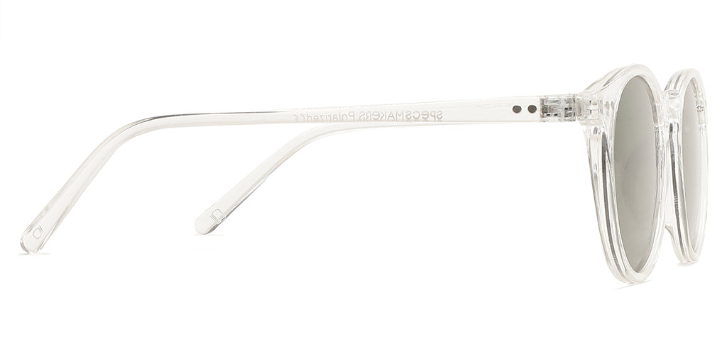 White_Transparent_with_Green_Lens