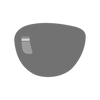 Grey Tinted Lens (Solid Color)