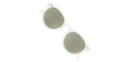 White_Transparent_with_Green_Lens