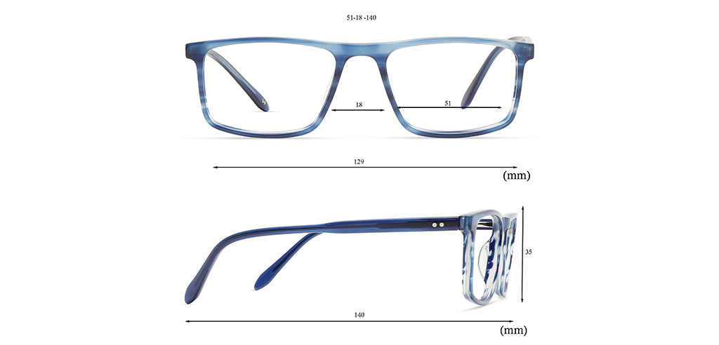 Specsmakers Happster Unisex Eyeglasses Full_frame Square Medium 51