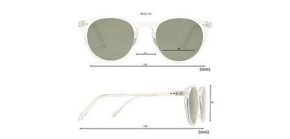 White_Transparent_with_Green_Lens