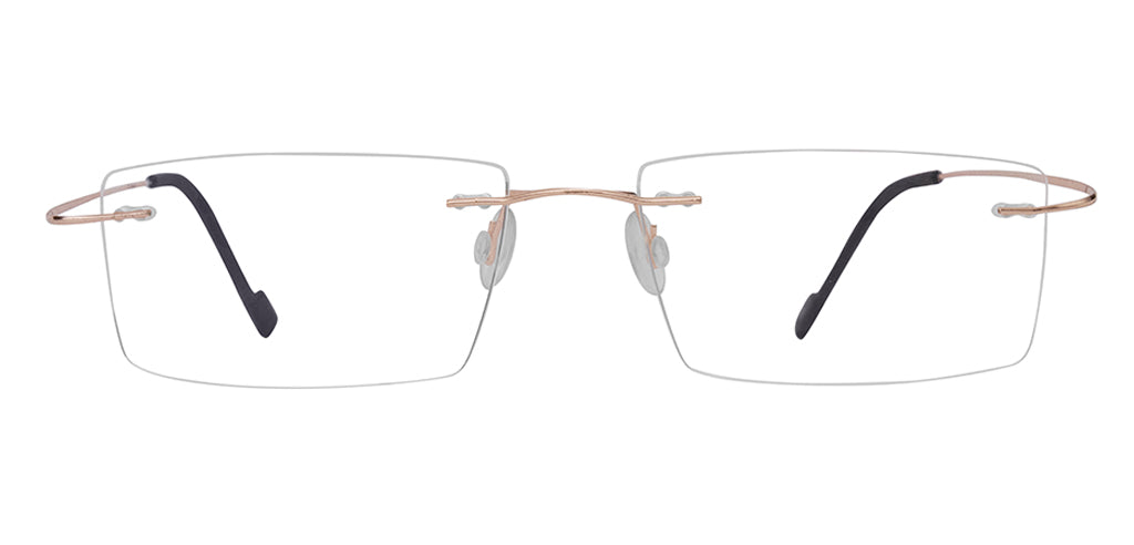 Specsmakers lightanium Unisex Eyeglasses Rimless Rectangle Extra Small ...