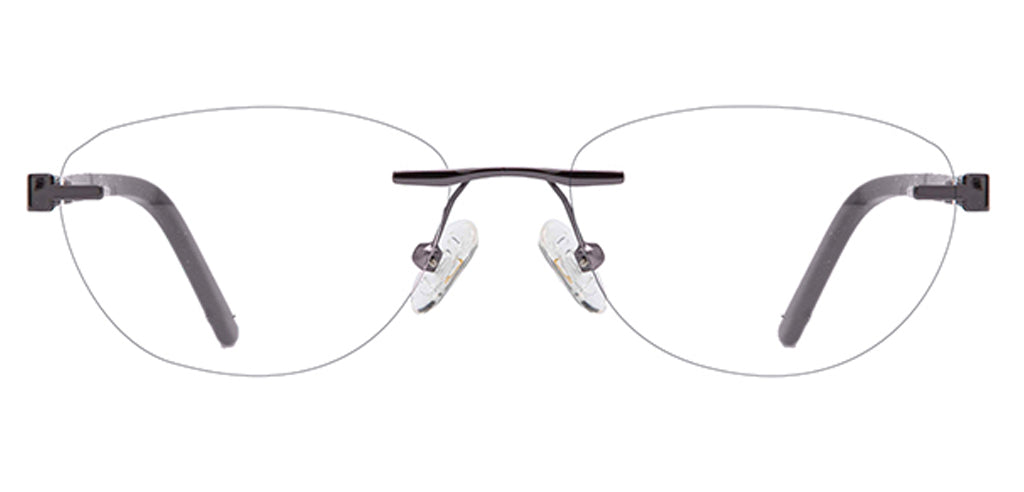 Specsmakers Lightanium Unisex Eyeglasses Rimless Geometric Medium 51 M ...
