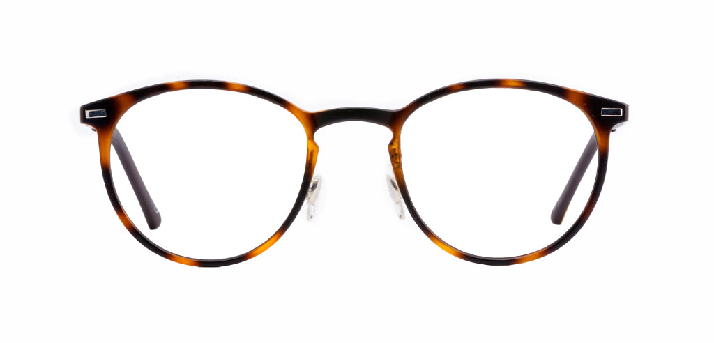 Specsmakers Flex Unisex Eyeglasses Full Frame Round Medium 49 Shell SM ...