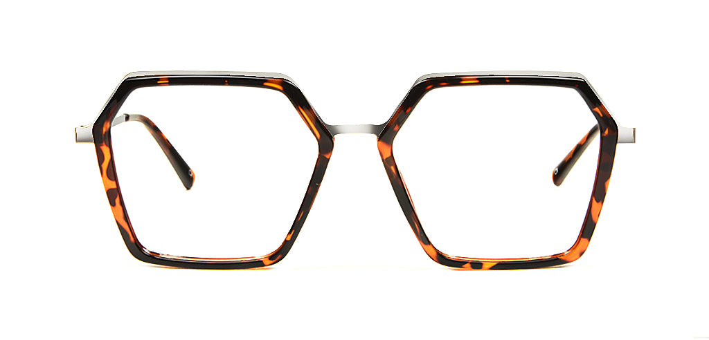 Specsmakers Dura Unisex Eyeglasses Full_Frame Hexagon Medium 50 TR